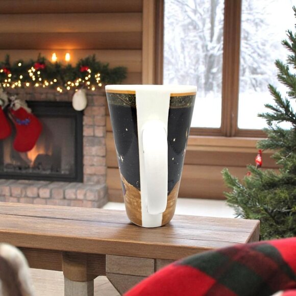 Vintage Santa Latte Cup - Holiday Charm by Housewares International USA - Picture 5 of 6